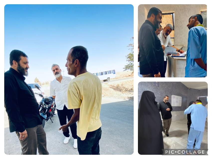 بازدید معاون اجتماعی سپاه تهران بزرگ از بخش ملاقات مرکز درمان, صیانت و اشتغال شهید زیادیان و بررسی مشکلات مددجويان و گفتگو با خانواده انها