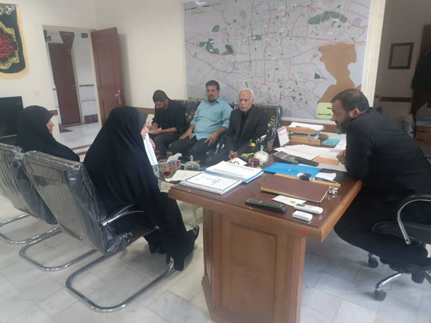 دیدار صمیمی معاون اجتماعی سپاه تهران با چندتن از خانواده های مددجویان پس از درمان (تحت صیانت) و بررسی مشکلات آنان